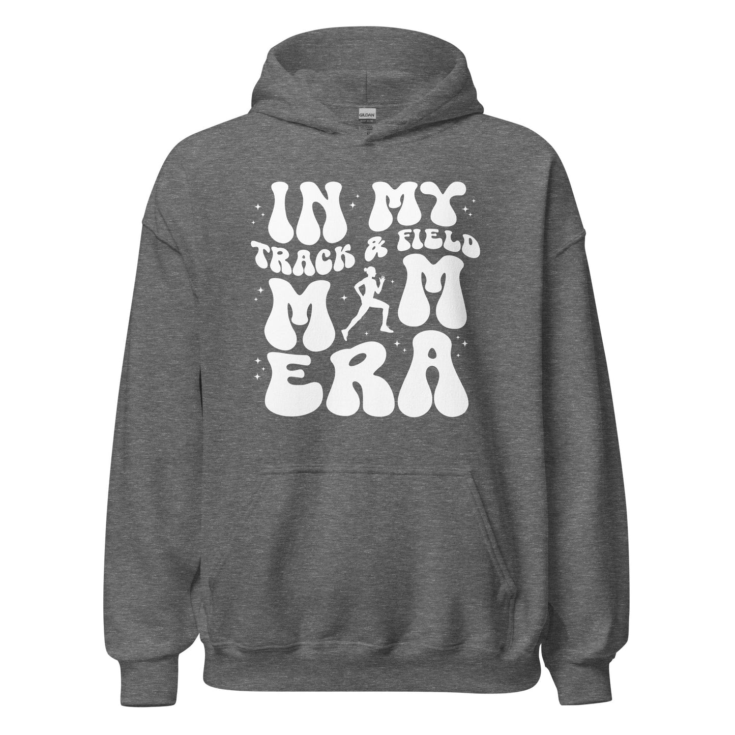 In My Track and Field Mom Hoodie Graphite Heather / S Spirit Gear Collective Hoodie