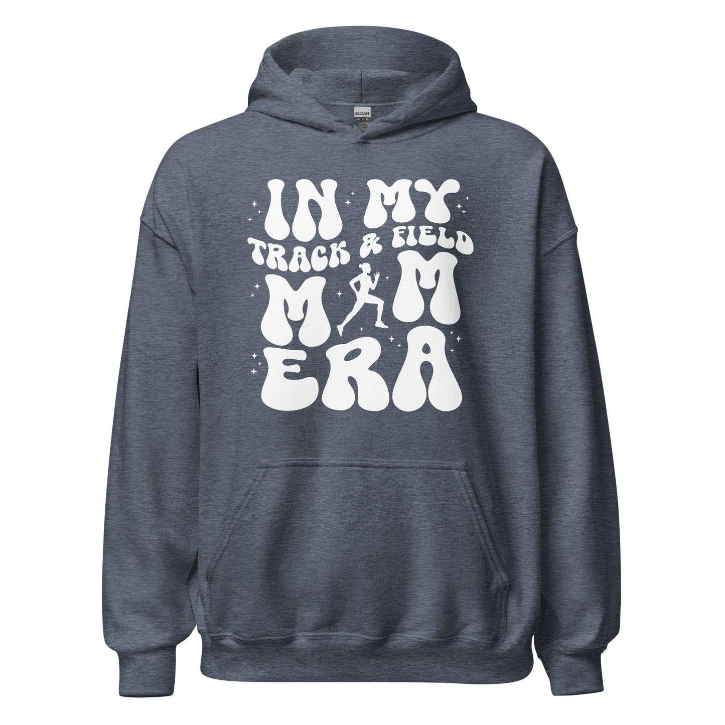 In My Track and Field Mom Hoodie Heather Sport Dark Navy / S Spirit Gear Collective Hoodie