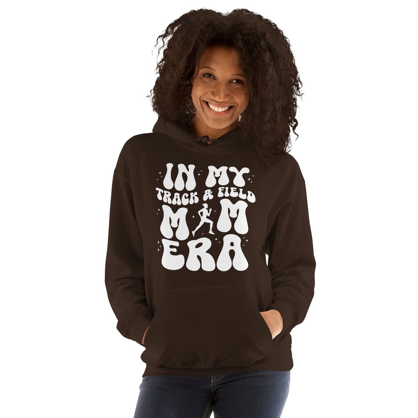 In My Track and Field Mom Hoodie Spirit Gear Collective Hoodie