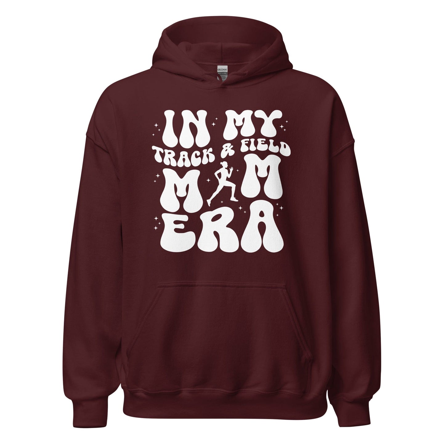 In My Track and Field Mom Hoodie Maroon / S Spirit Gear Collective Hoodie