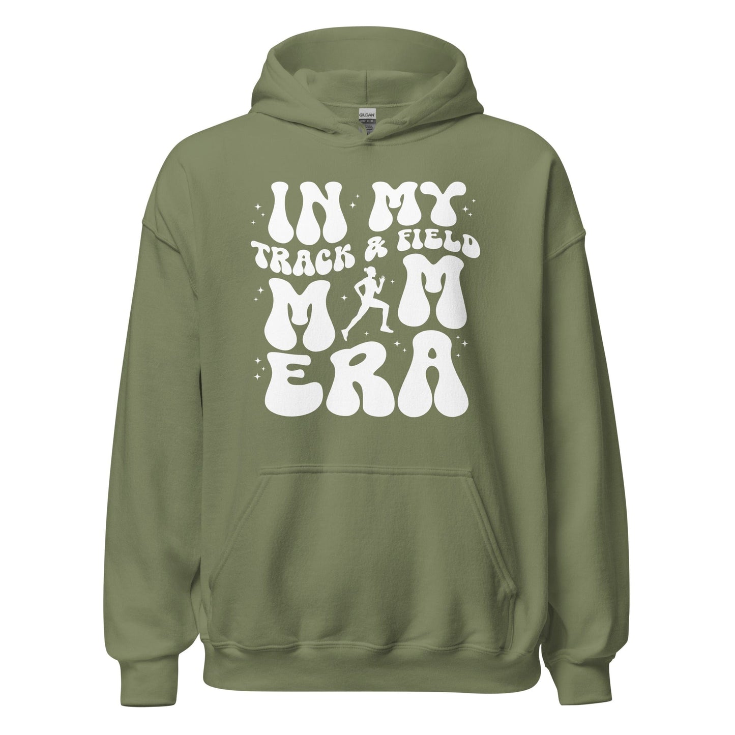 In My Track and Field Mom Hoodie Military Green / S Spirit Gear Collective Hoodie