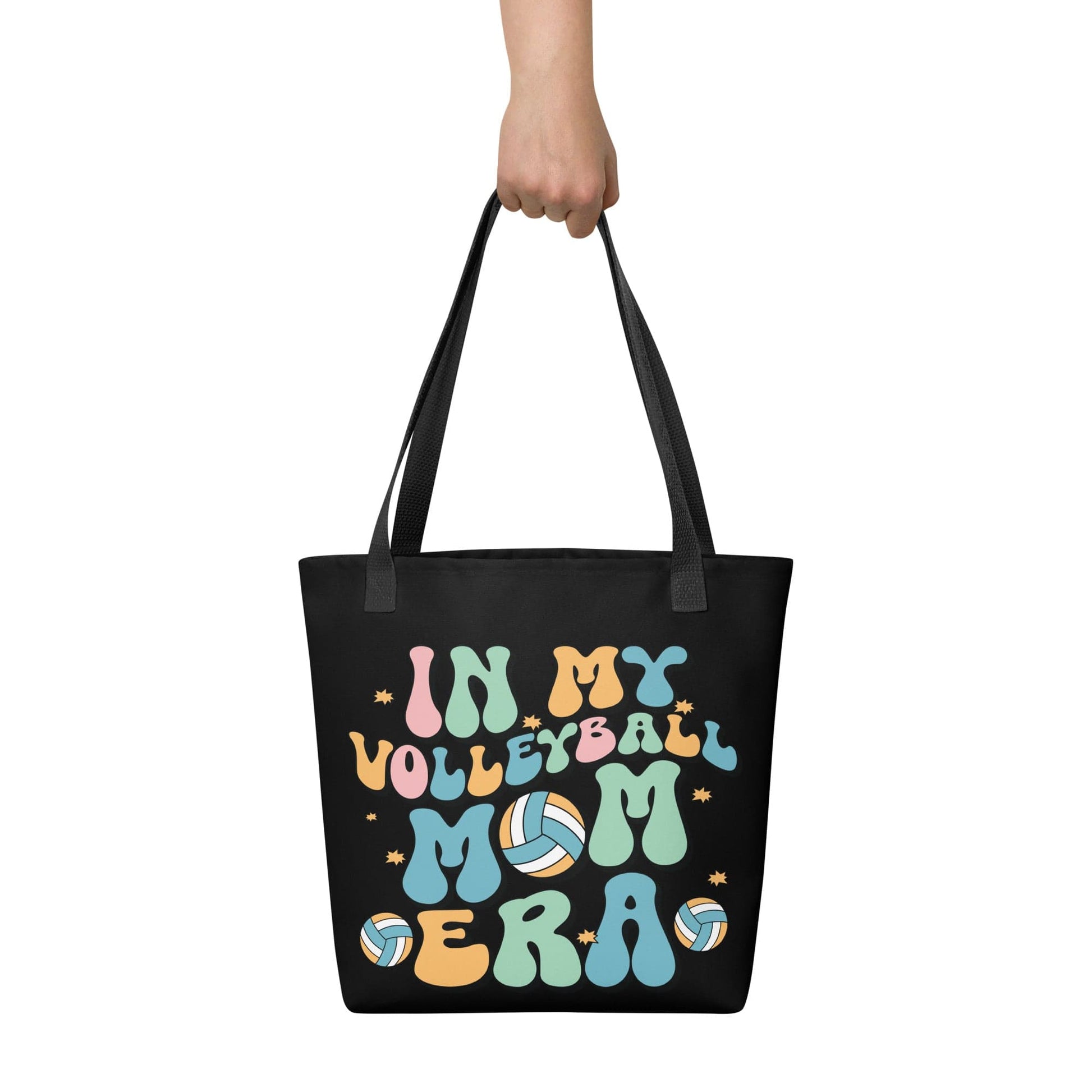 In My Volleyball Mom Era – Black Tote Bag Spirit Gear Collective tote bag
