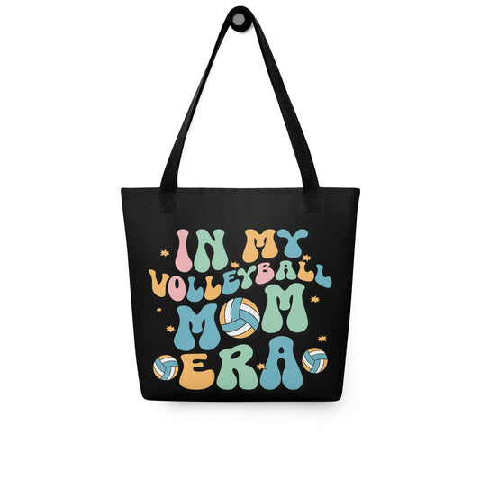 In My Volleyball Mom Era – Black Tote Bag Spirit Gear Collective tote bag