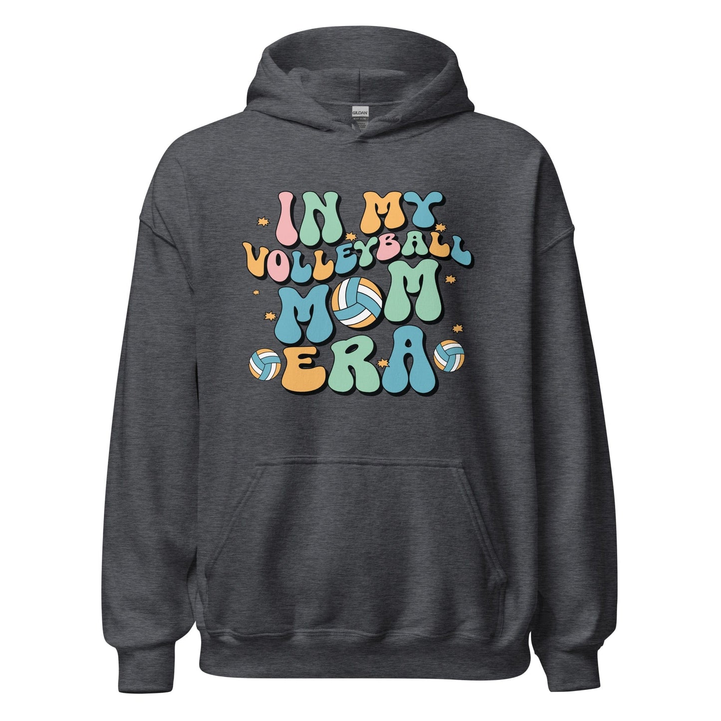 In My Volleyball Mom Hoodie Dark Heather / S Spirit Gear Collective Hoodie