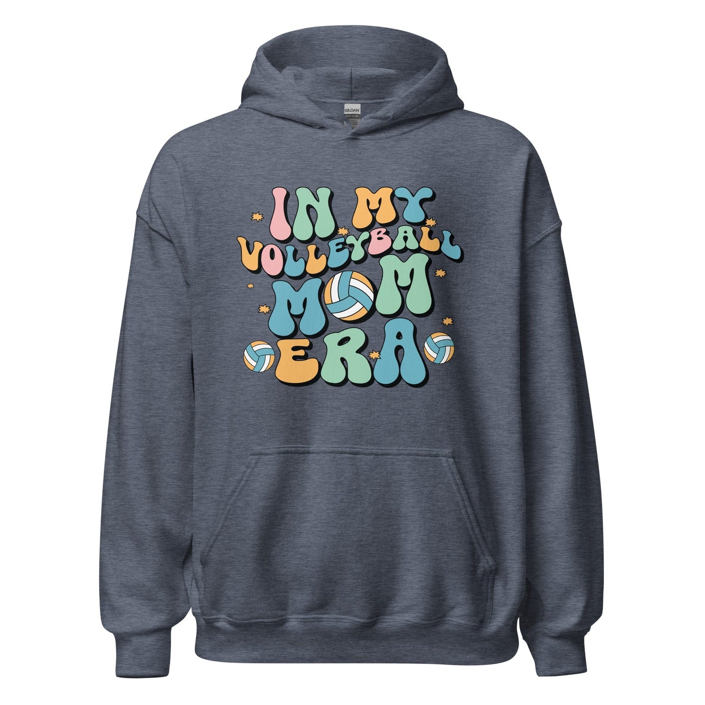 In My Volleyball Mom Hoodie Heather Sport Dark Navy / S Spirit Gear Collective Hoodie