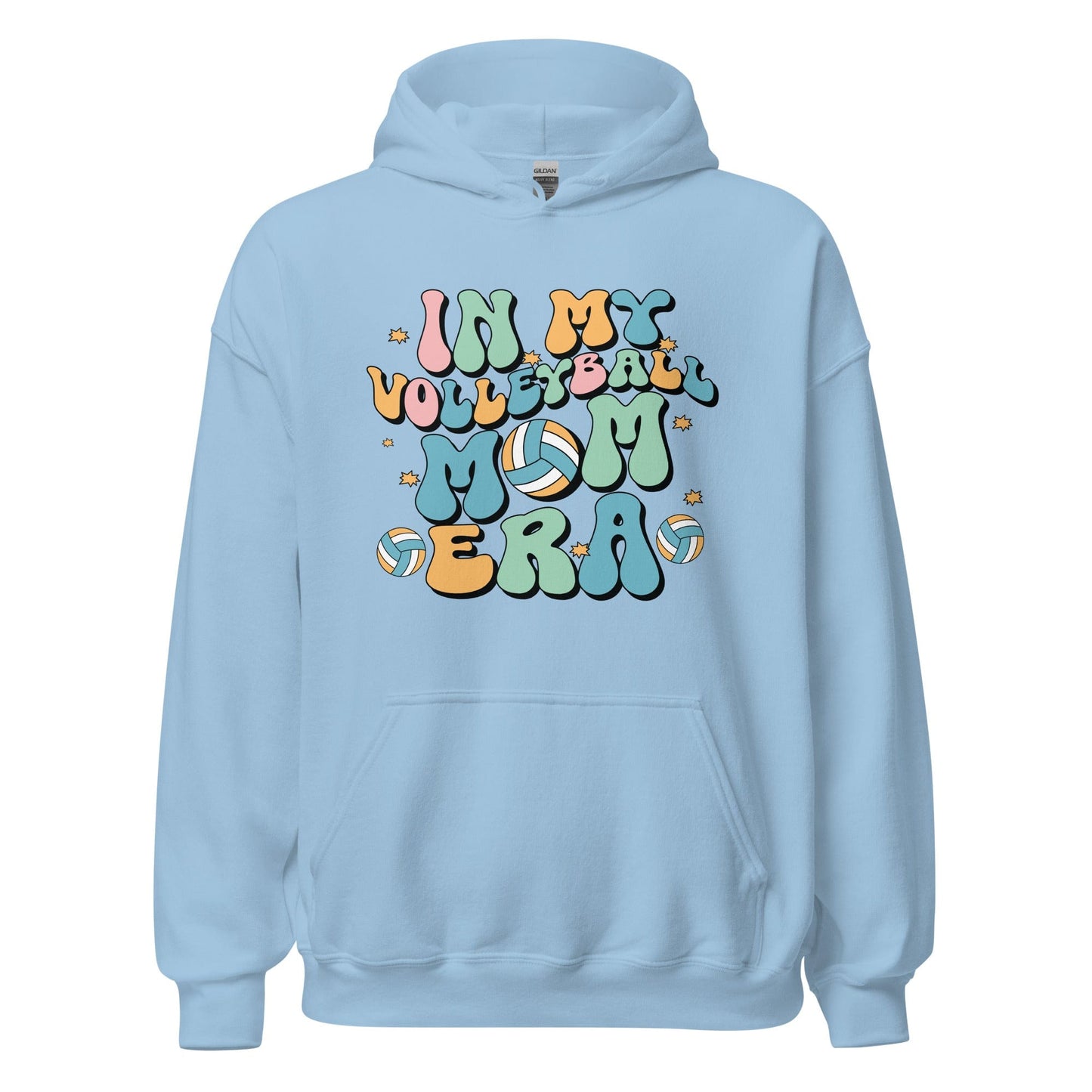 In My Volleyball Mom Hoodie Light Blue / S Spirit Gear Collective Hoodie