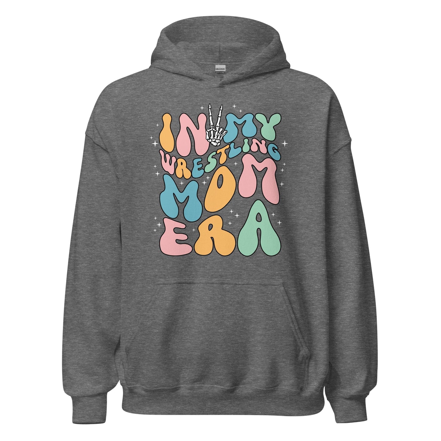 In My Wrestling Mom Era Hoodie Graphite Heather / S Spirit Gear Collective Hoodie