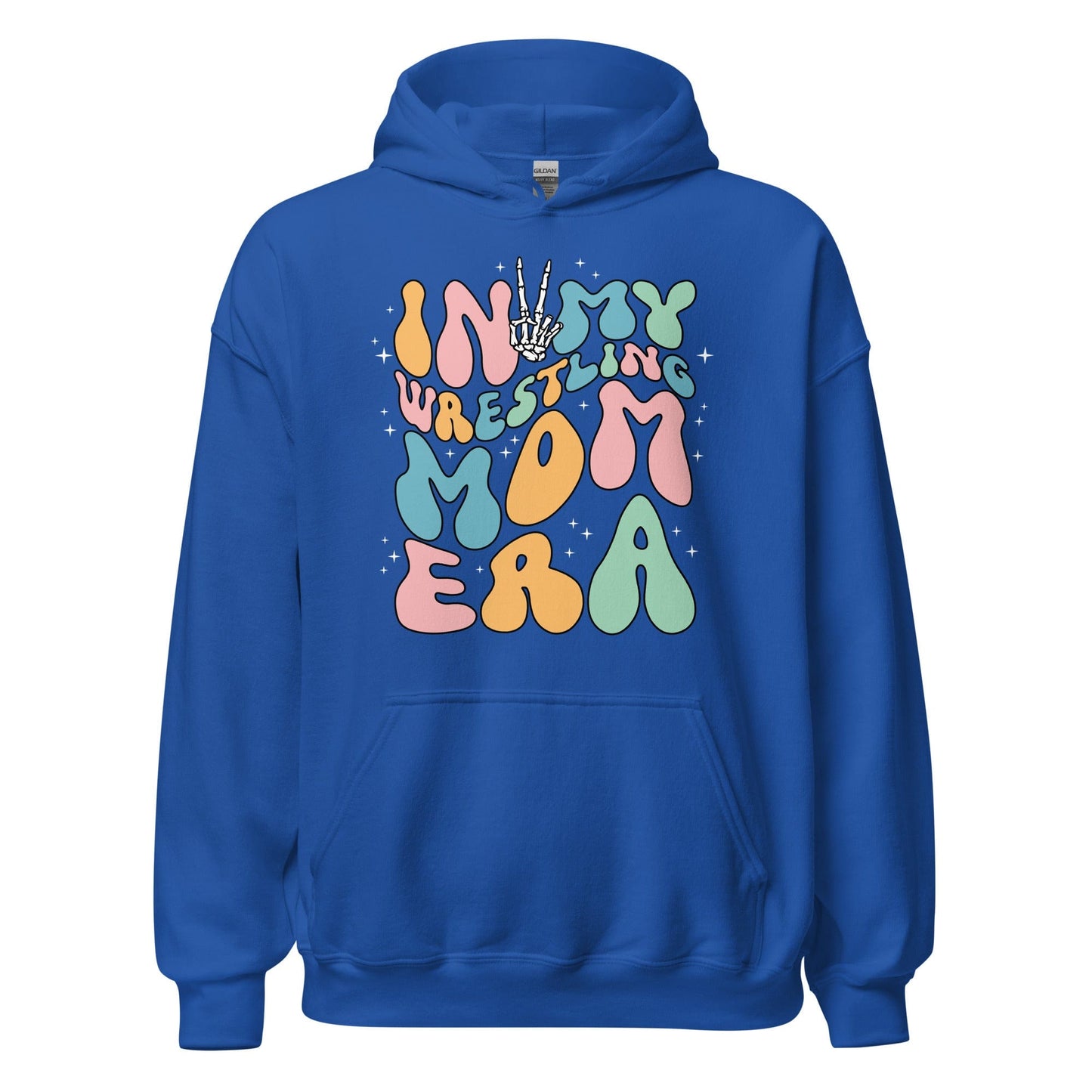 In My Wrestling Mom Era Hoodie Royal / S Spirit Gear Collective Hoodie