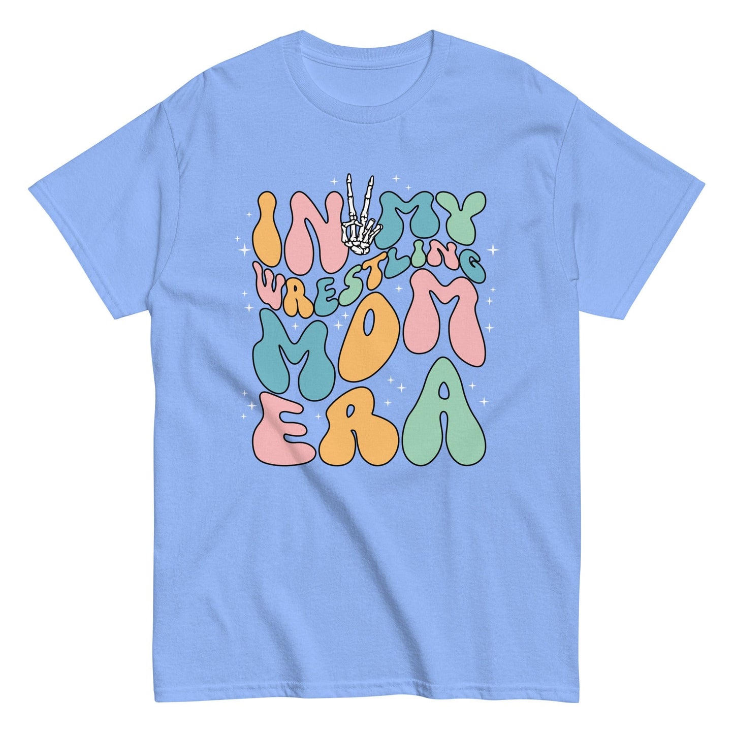 In My Wrestling Mom Era Shirt Carolina Blue / S Spirit Gear Collective T-Shirt