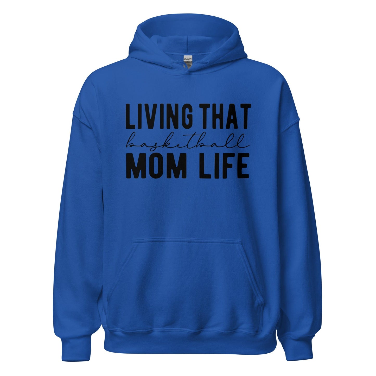 Living That Basketball Life Hoodie Royal / S Spirit Gear Collective Hoodie