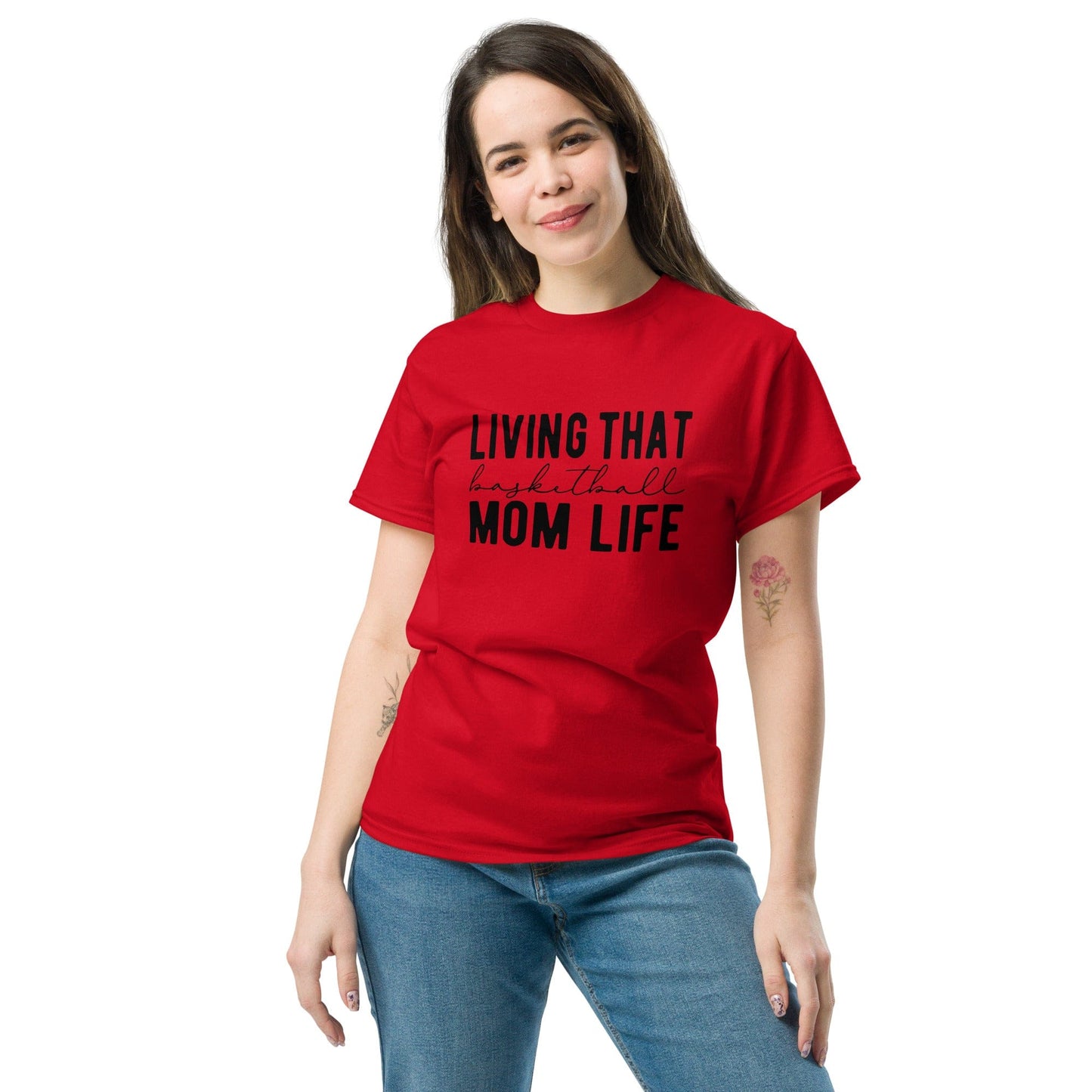 Living that Basketball Mom Life Shirt Spirit Gear Collective T-Shirt