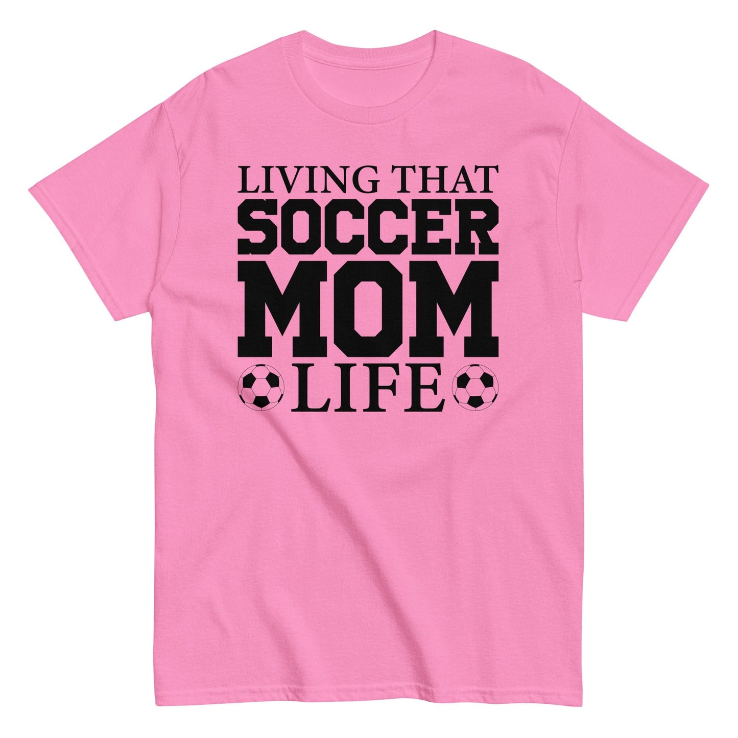 Living that Soccer Mom Life Shirt Azalea / S Spirit Gear Collective T-Shirt