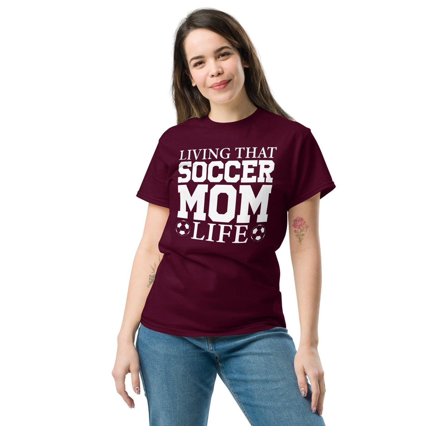 Living that Soccer Mom Life Shirt Spirit Gear Collective T-Shirt