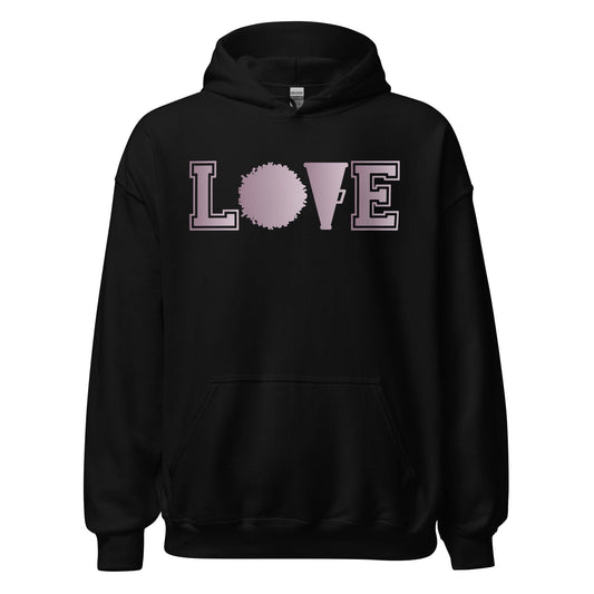 Love Cheer Graphic Hoodie Black / S Spirit Gear Collective Hoodie