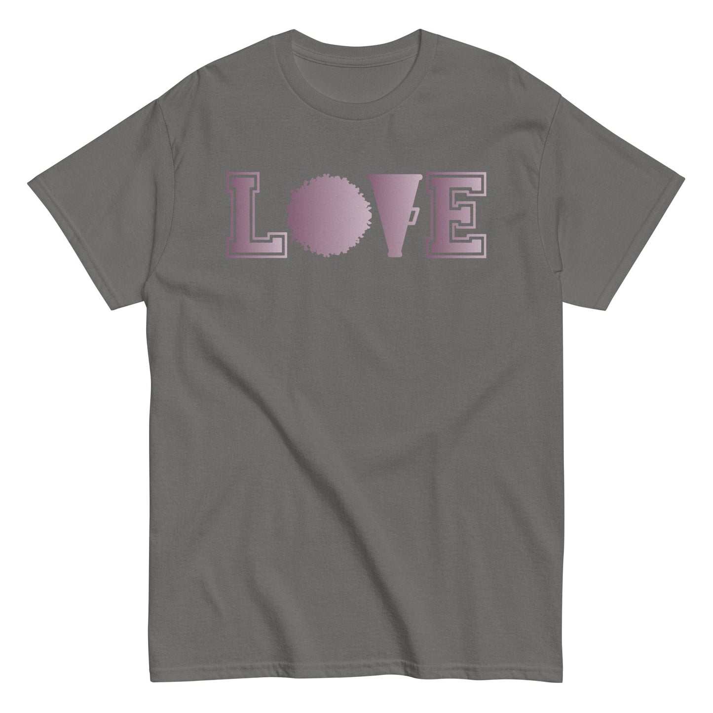 Love Cheer Shirt Charcoal / S Spirit Gear Collective T-Shirt