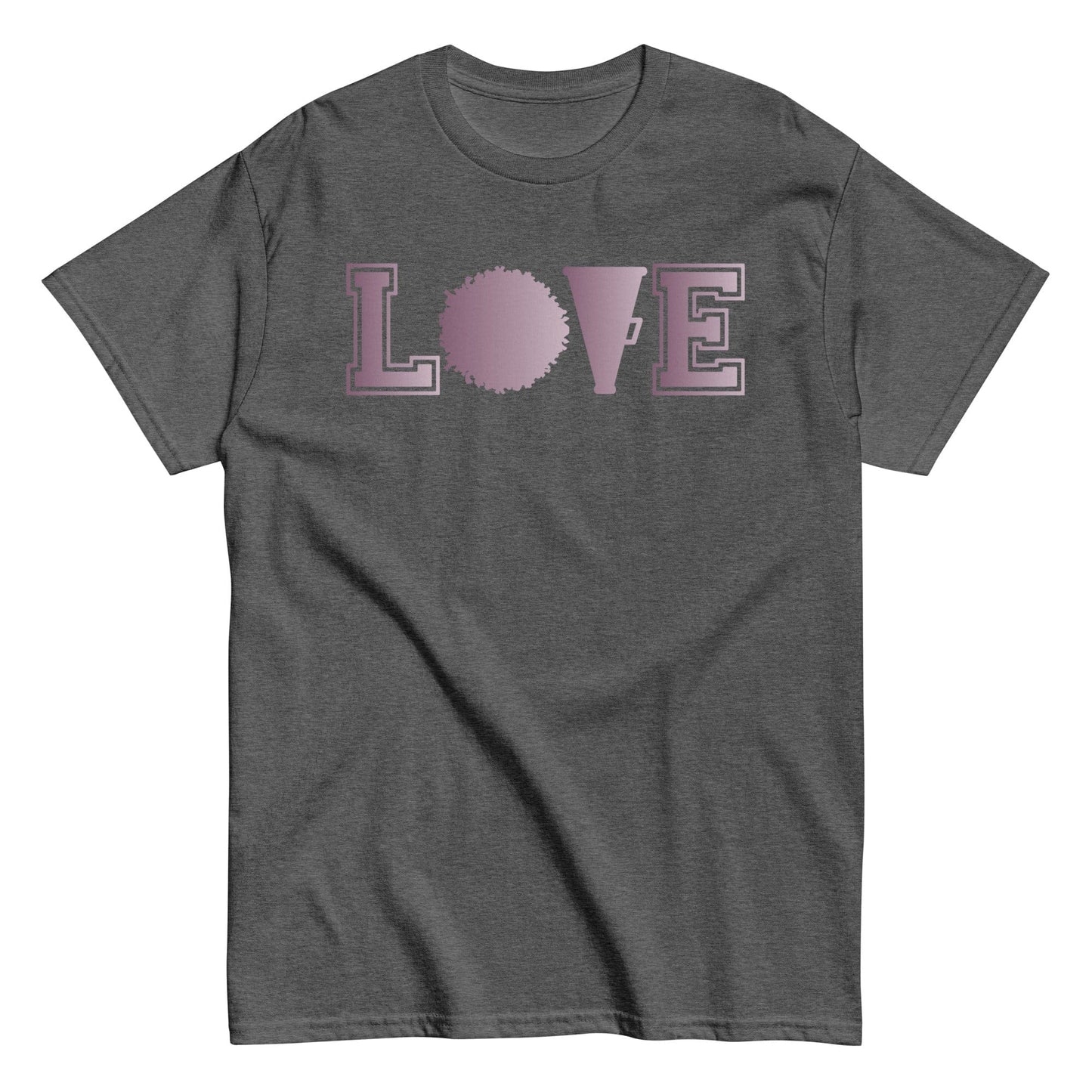 Love Cheer Shirt Dark Heather / S Spirit Gear Collective T-Shirt