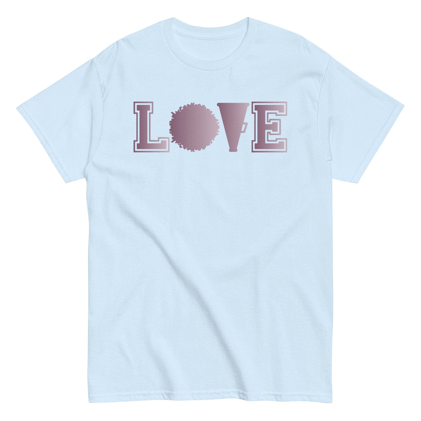 Love Cheer Shirt Light Blue / S Spirit Gear Collective T-Shirt