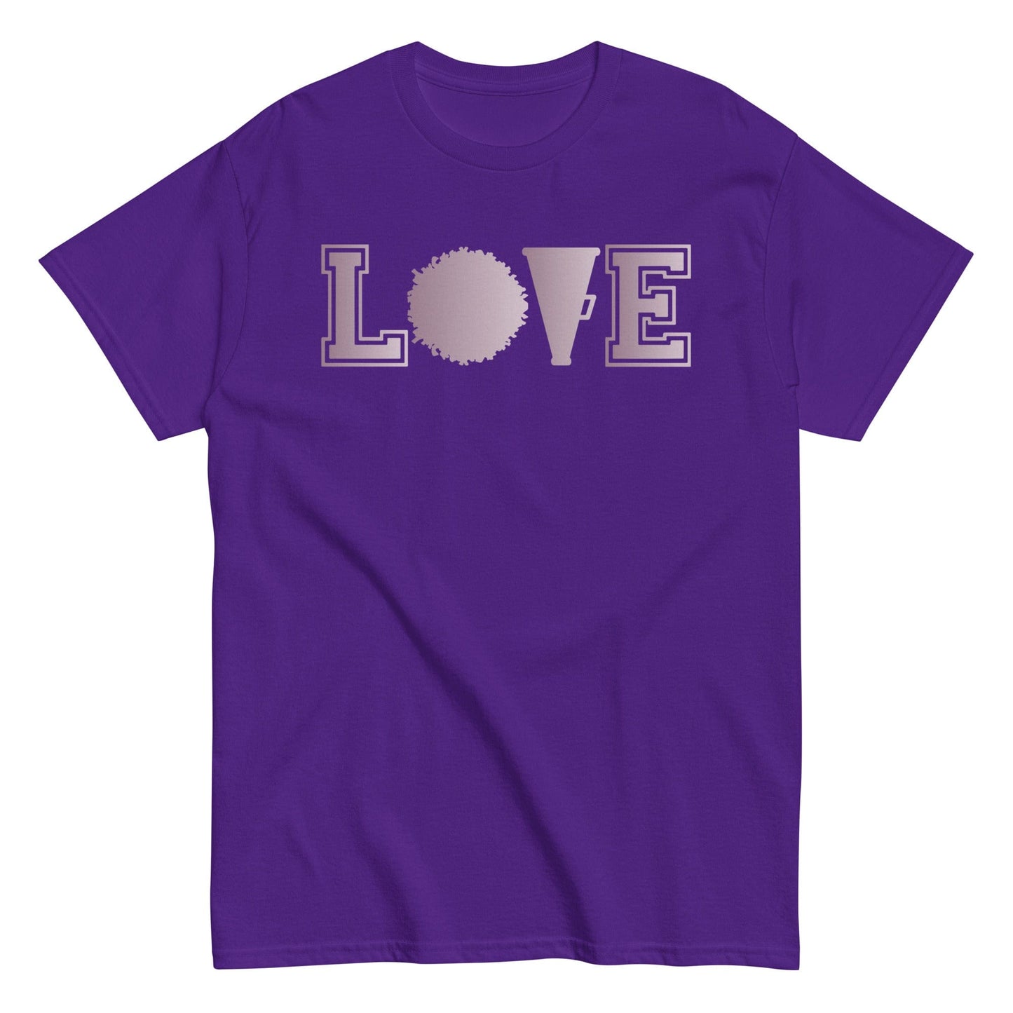 Love Cheer Shirt Purple / S Spirit Gear Collective T-Shirt