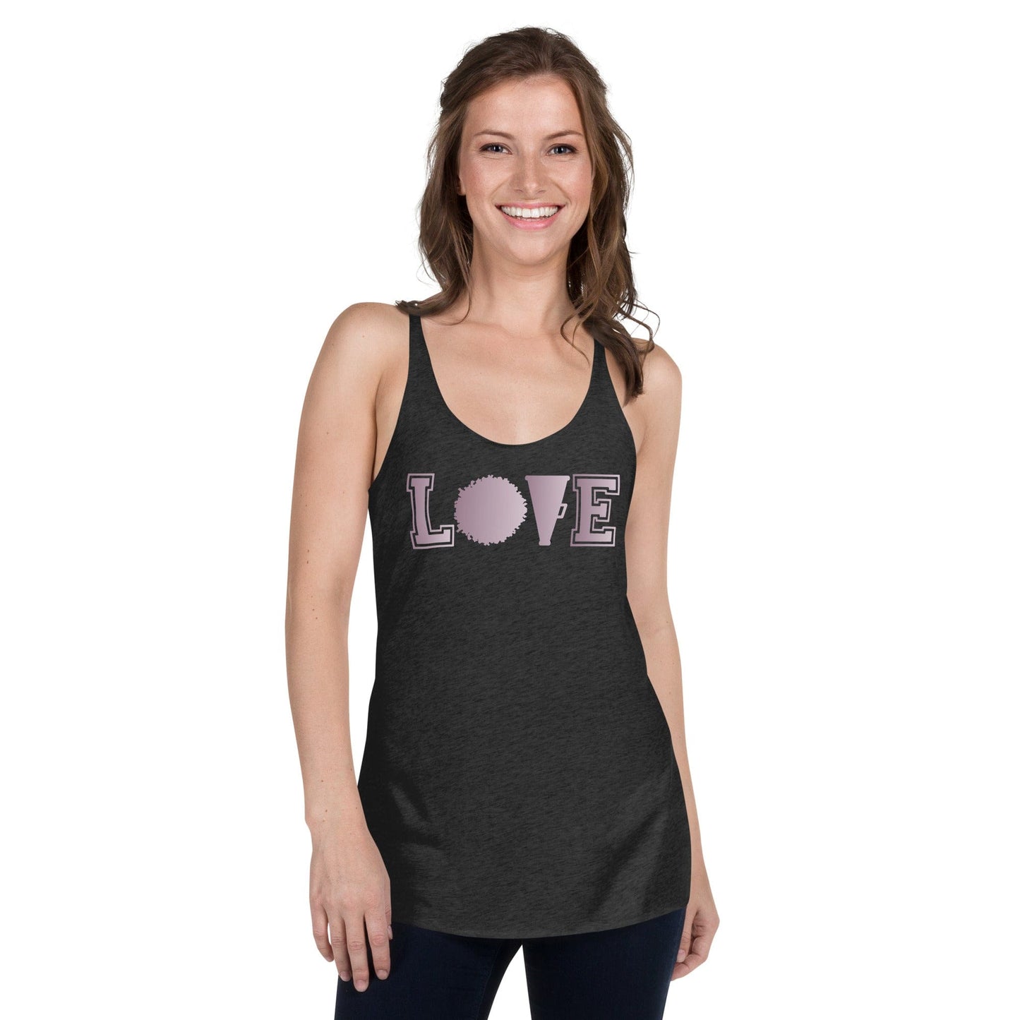LOVE Cheerleading Racerback Tank Spirit Gear Collective tank top