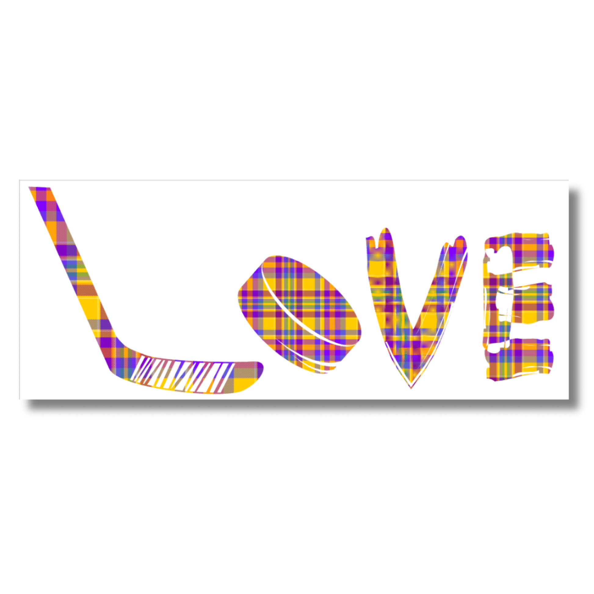 Love Hockey Sticker Spirit Gear Collective Sticker