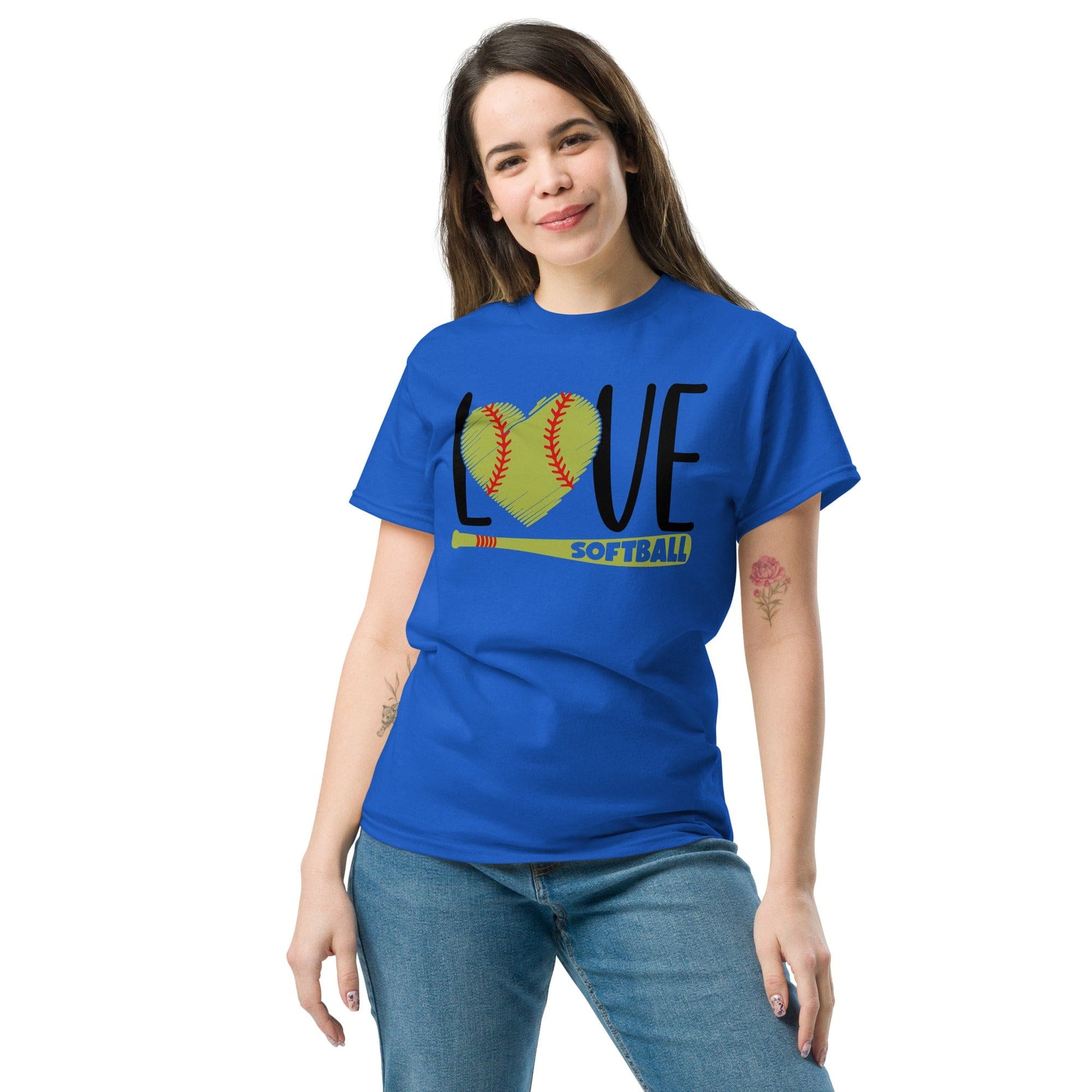 Love Softball Shirt Spirit Gear Collective T-Shirt