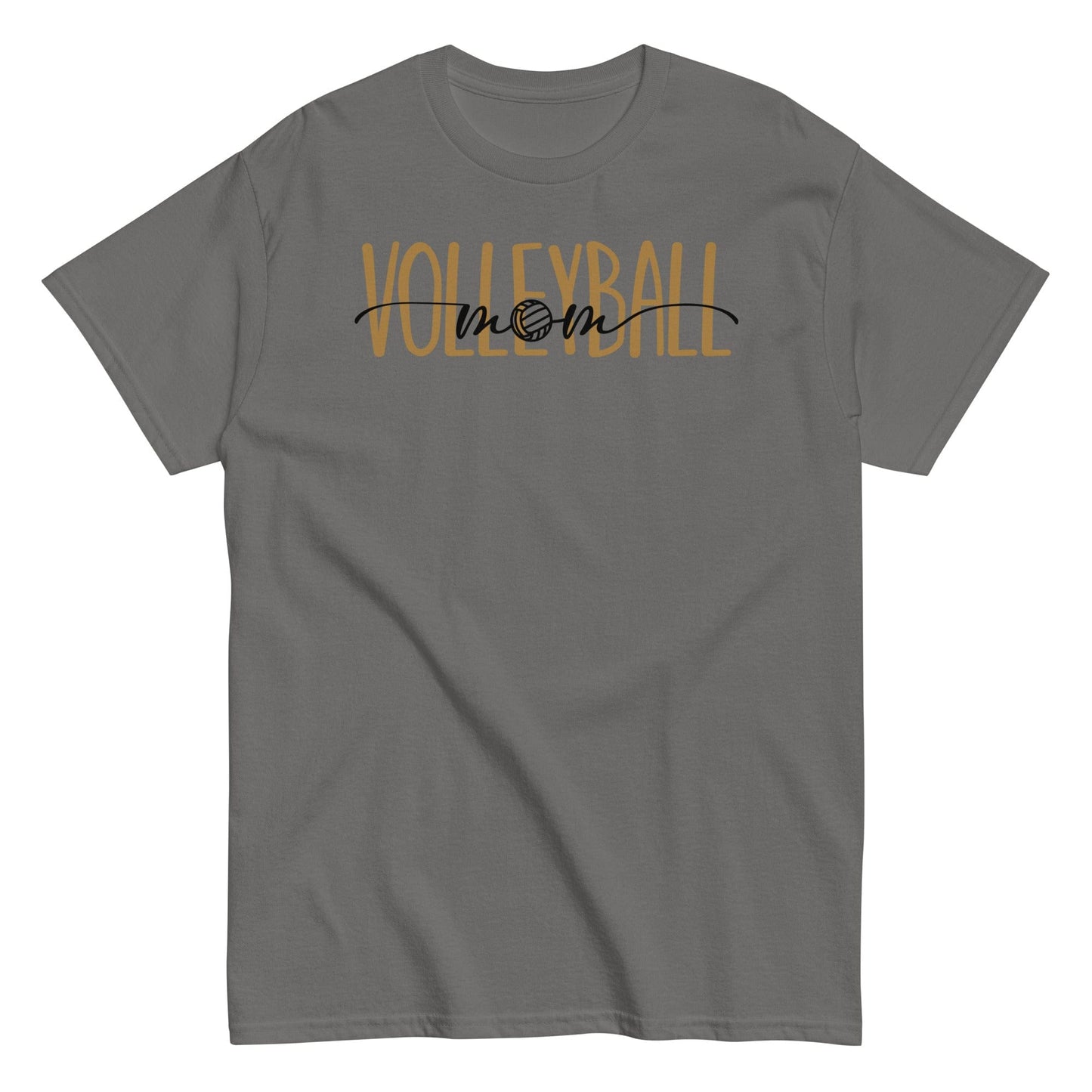 Minimalist Volleyball Mom Era Tee Charcoal / S Spirit Gear Collective T-Shirt