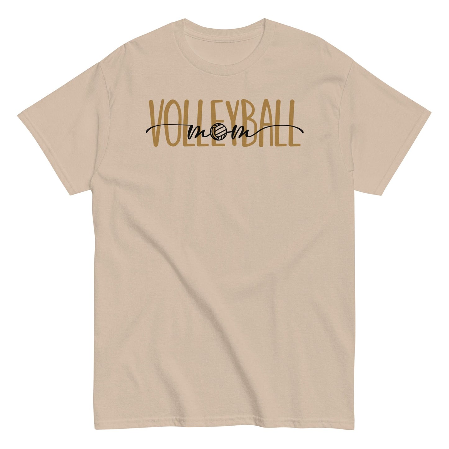 Minimalist Volleyball Mom Era Tee Sand / S Spirit Gear Collective T-Shirt