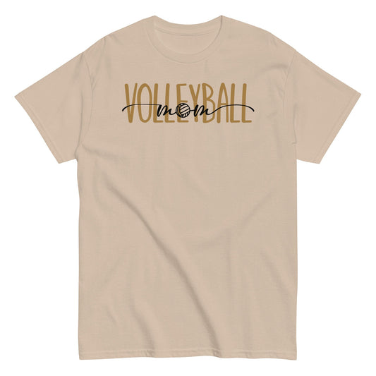 Minimalist Volleyball Mom Era Tee Sand / S Spirit Gear Collective T-Shirt