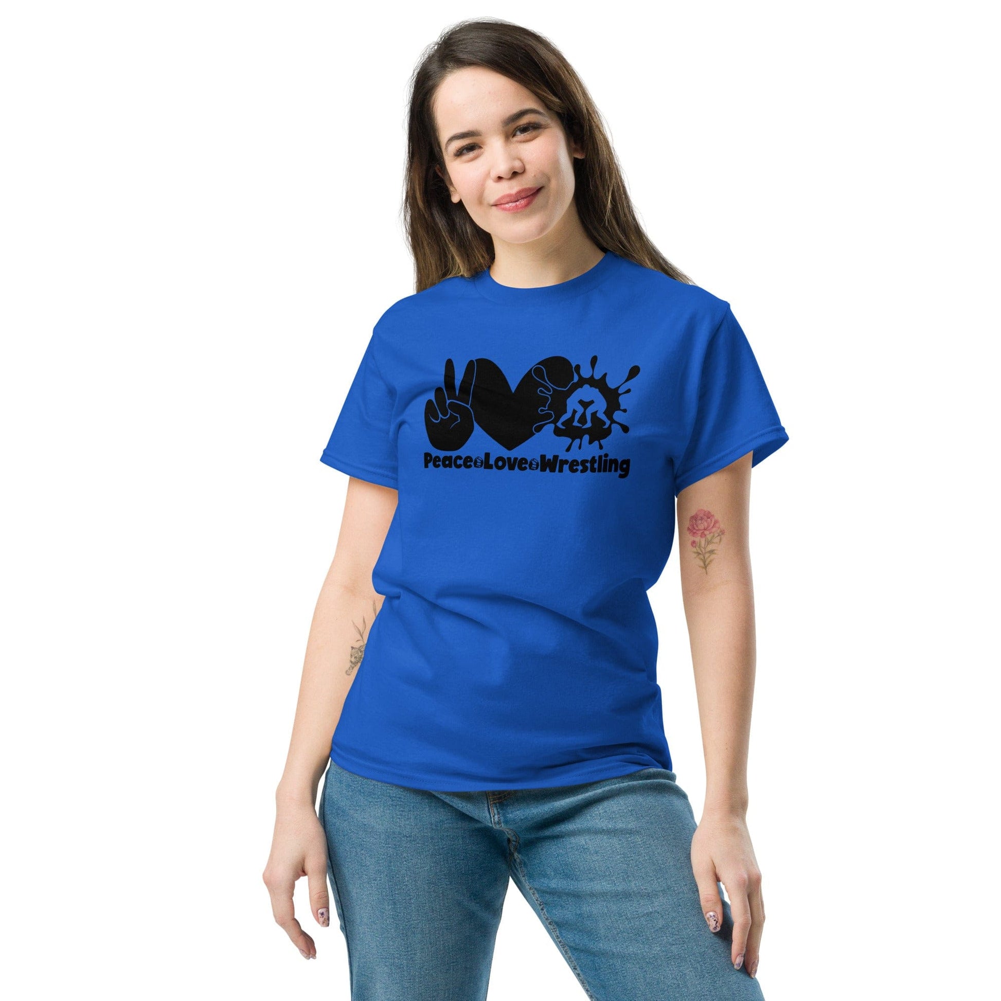 Peace Love Wrestling Shirt Spirit Gear Collective T-Shirt