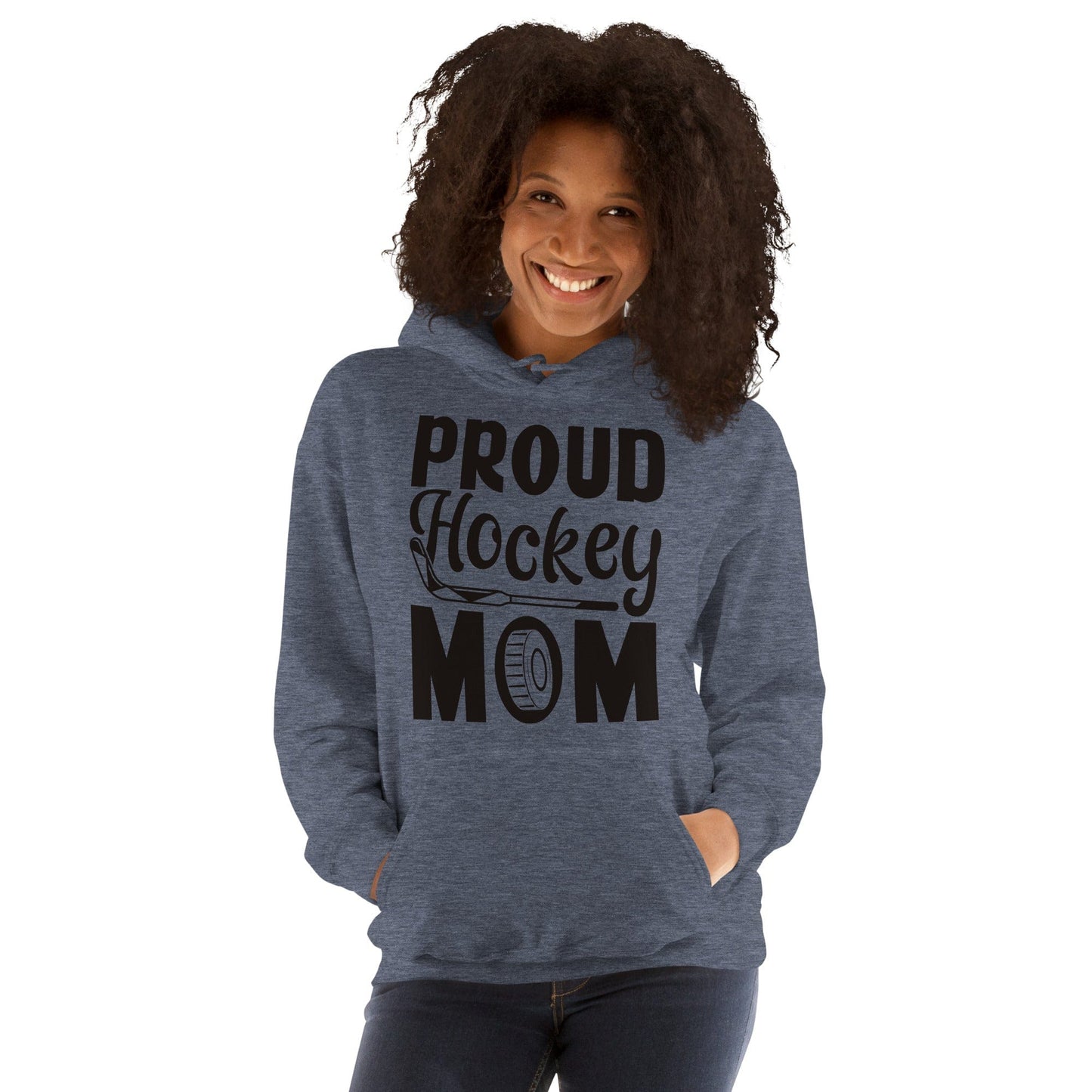 Proud Hockey Mom Hoodie Spirit Gear Collective Hoodie