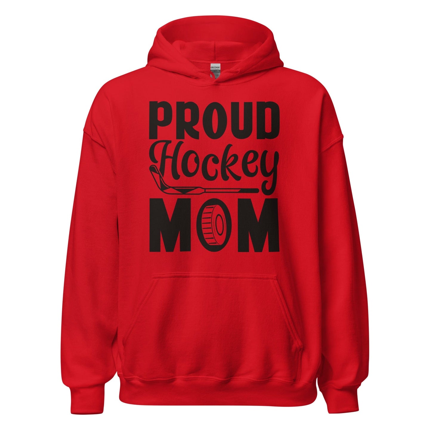 Proud Hockey Mom Hoodie Red / S Spirit Gear Collective Hoodie