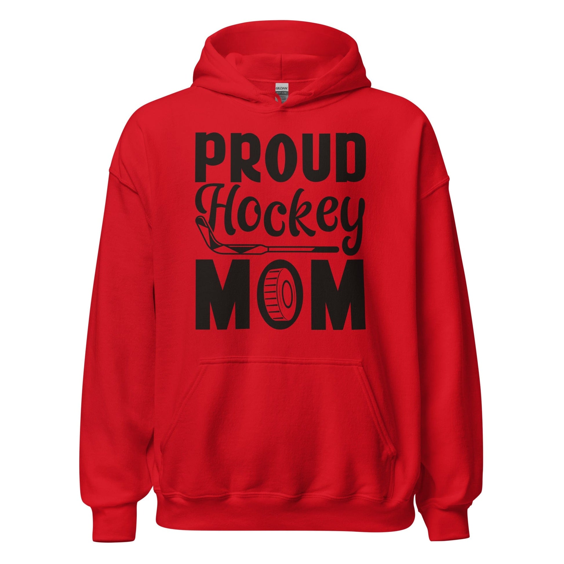 Proud Hockey Mom Hoodie Red / S Spirit Gear Collective Hoodie