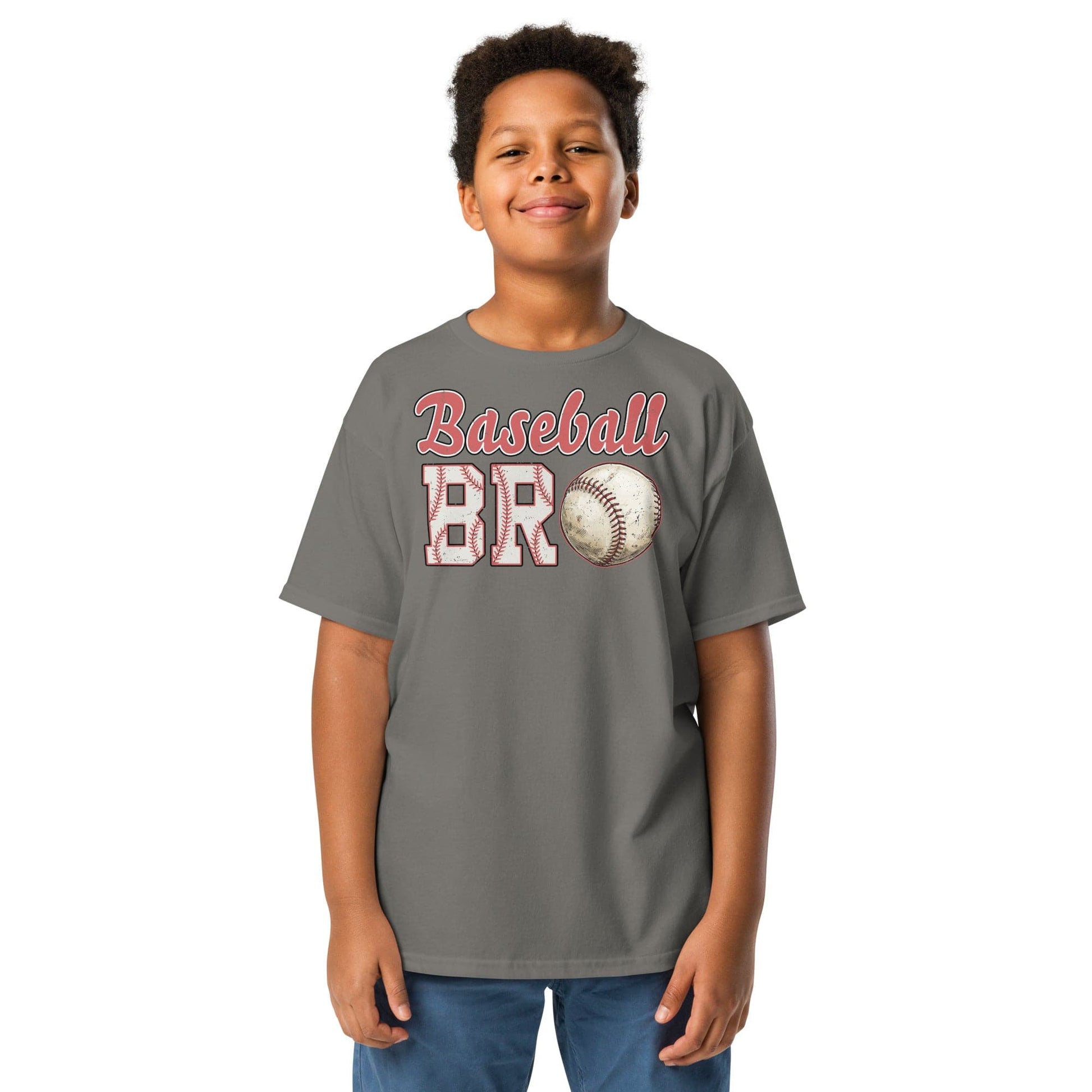 Retro Baseball Bro Shirt – Distressed Baseball Brother Tee Spirit Gear Collective Baseball Brother Shirt