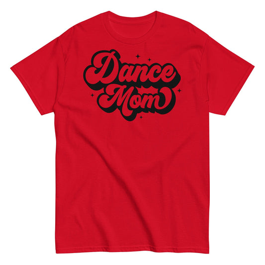Retro Dance Mom Graphic Tee Red / S Spirit Gear Collective T-Shirt