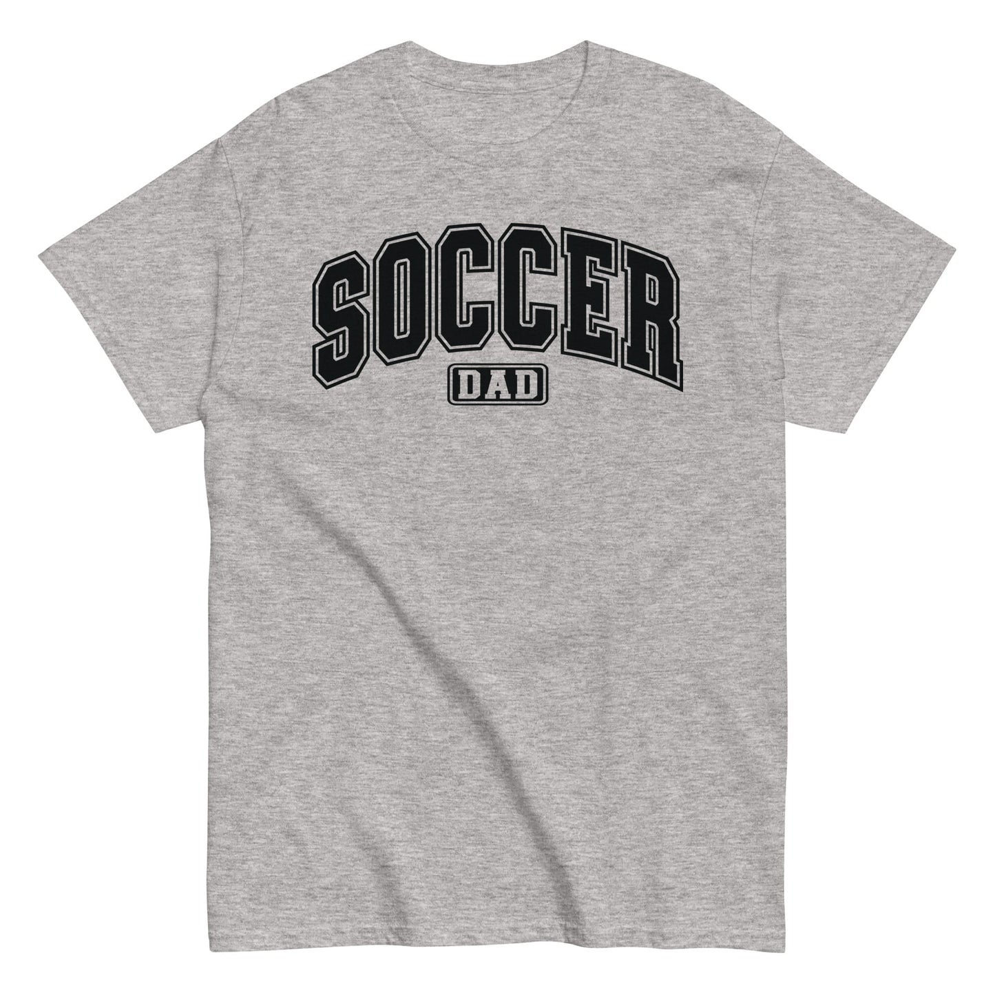 Soccer Dad Bold Outline Graphic T-Shirt Sport Grey / S Spirit Gear Collective T-Shirt