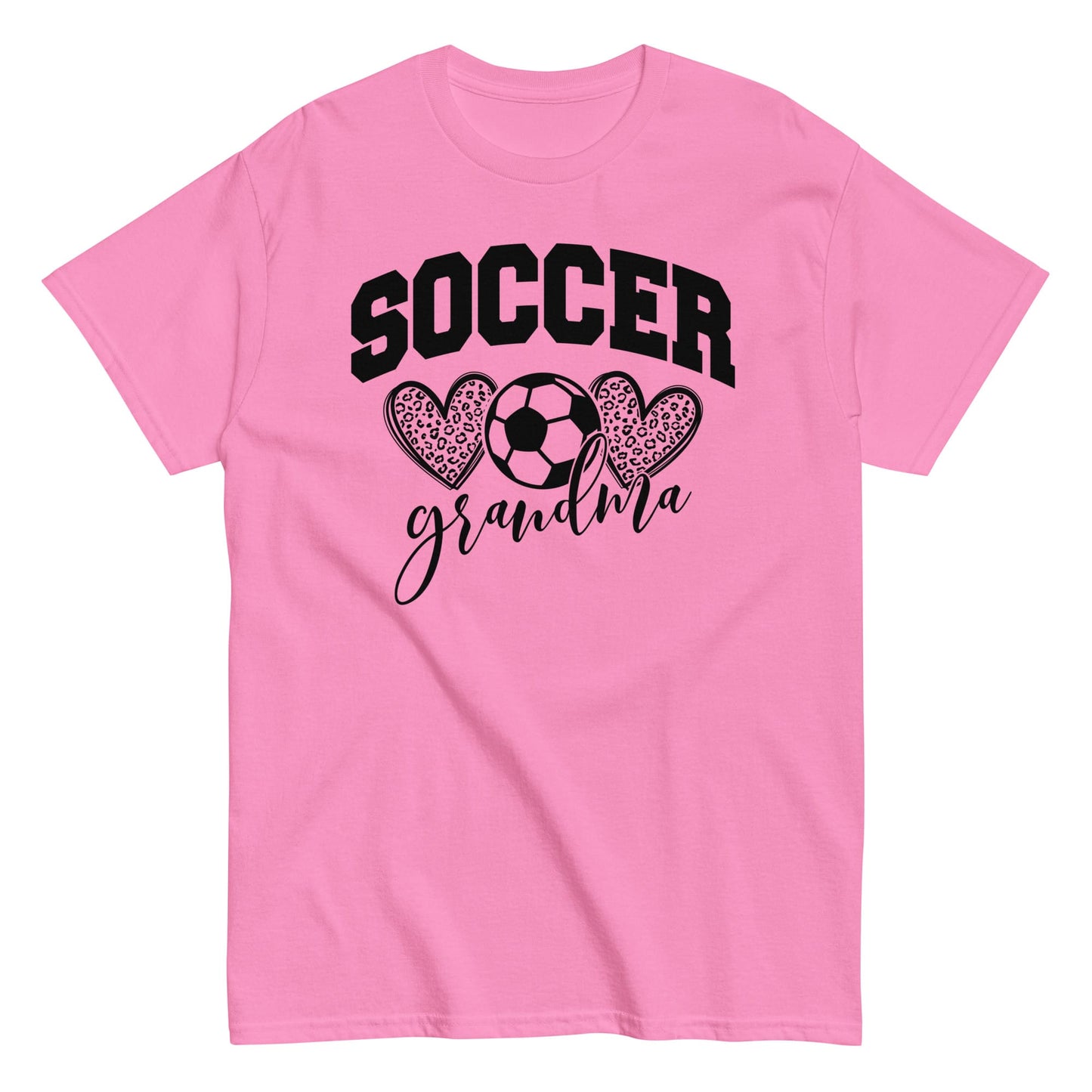 Soccer Grandma Hearts Shirt – Soccer Grandma Graphic Tee Azalea / S Spirit Gear Collective T-Shirt