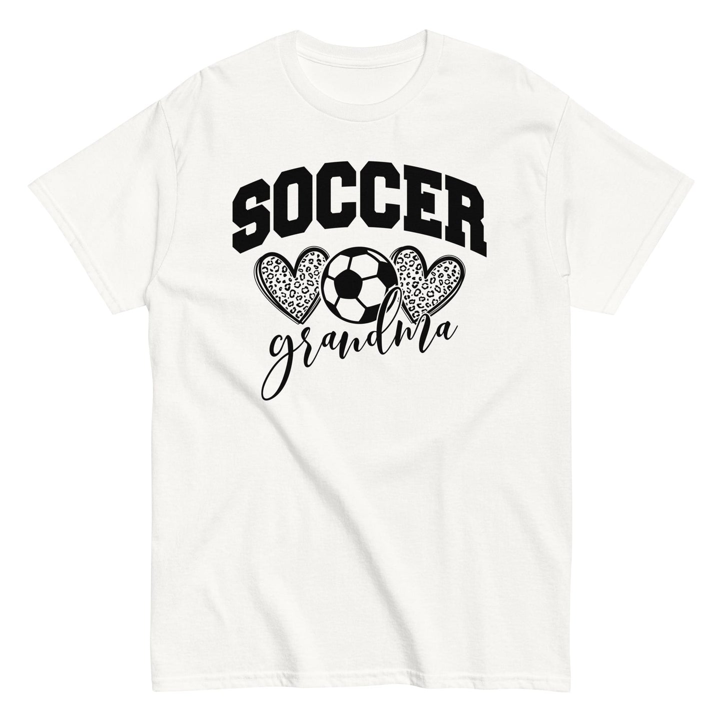 Soccer Grandma Hearts Shirt – Soccer Grandma Graphic Tee White / S Spirit Gear Collective T-Shirt