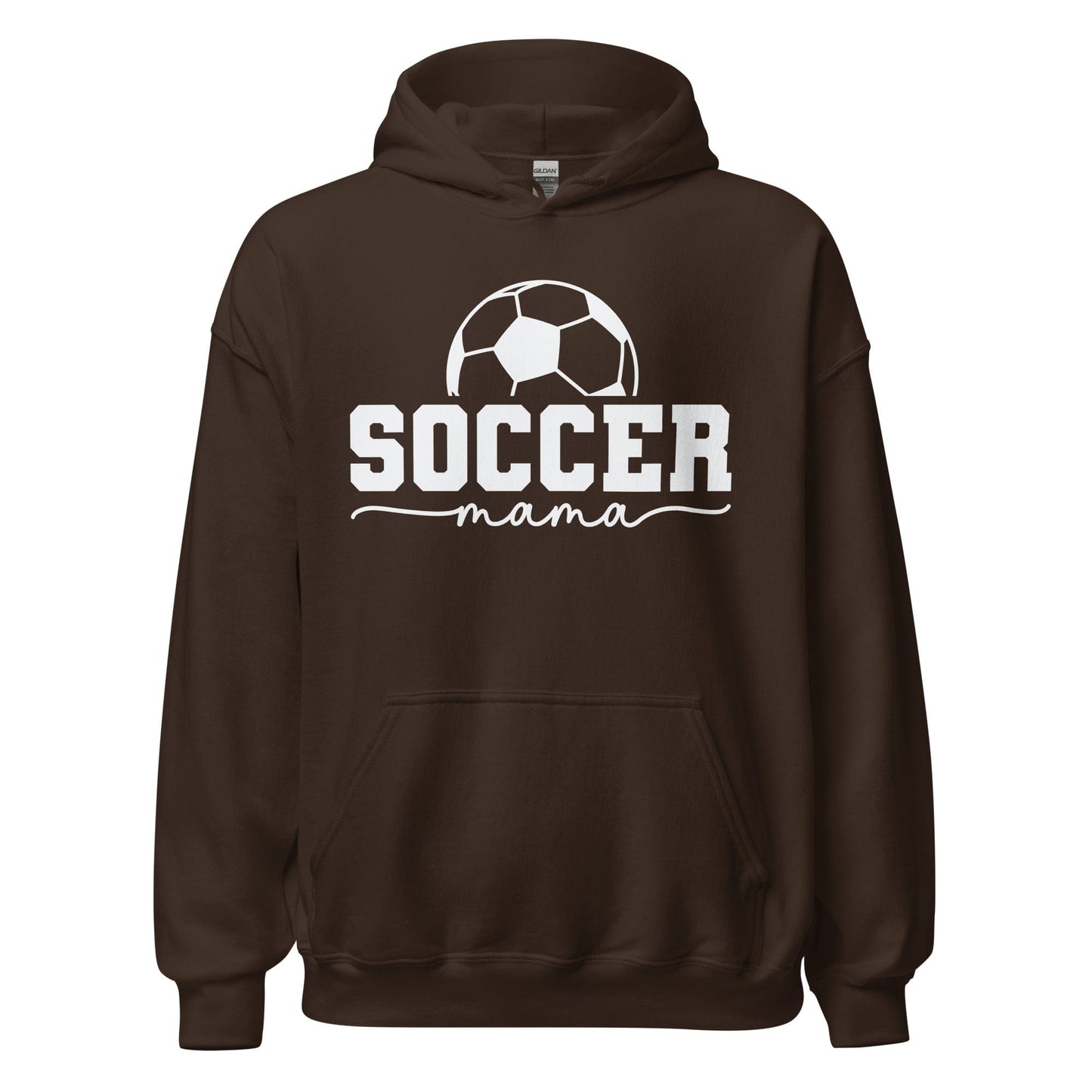 Soccer Mama Hoodie Dark Chocolate / S Spirit Gear Collective Hoodie