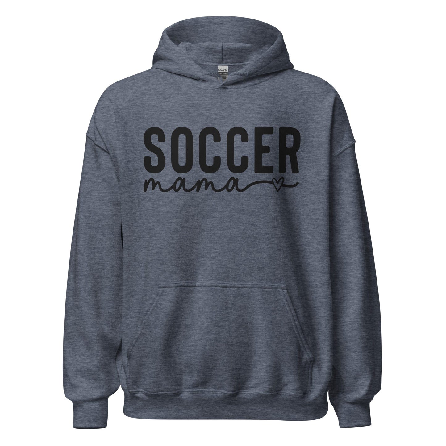 Soccer Mama Hoodie Heather Sport Dark Navy / S Spirit Gear Collective Hoodie