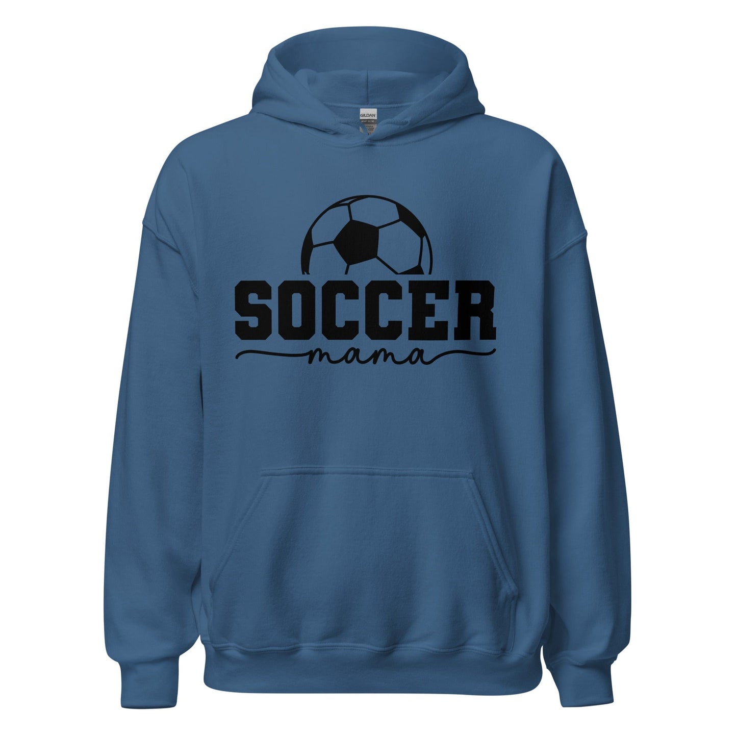 Soccer Mama Hoodie Indigo Blue / S Spirit Gear Collective Hoodie