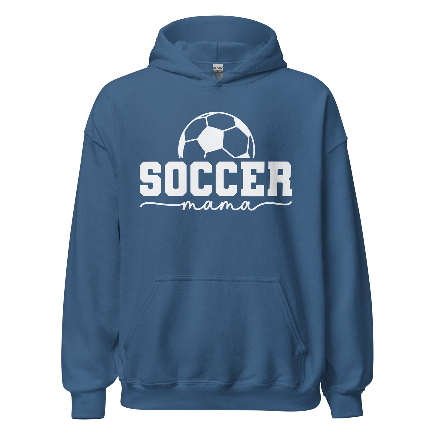 Soccer Mama Hoodie Indigo Blue / S Spirit Gear Collective Hoodie