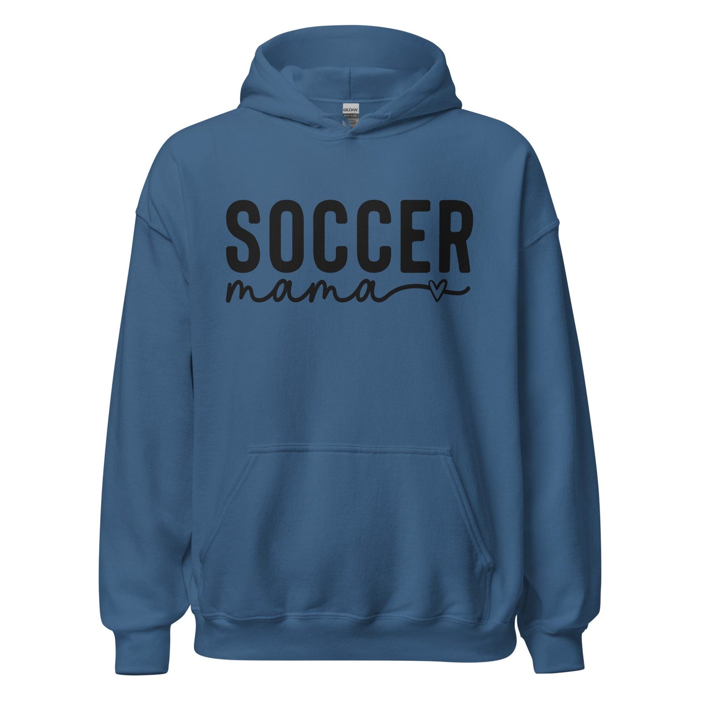 Soccer Mama Hoodie Indigo Blue / S Spirit Gear Collective Hoodie