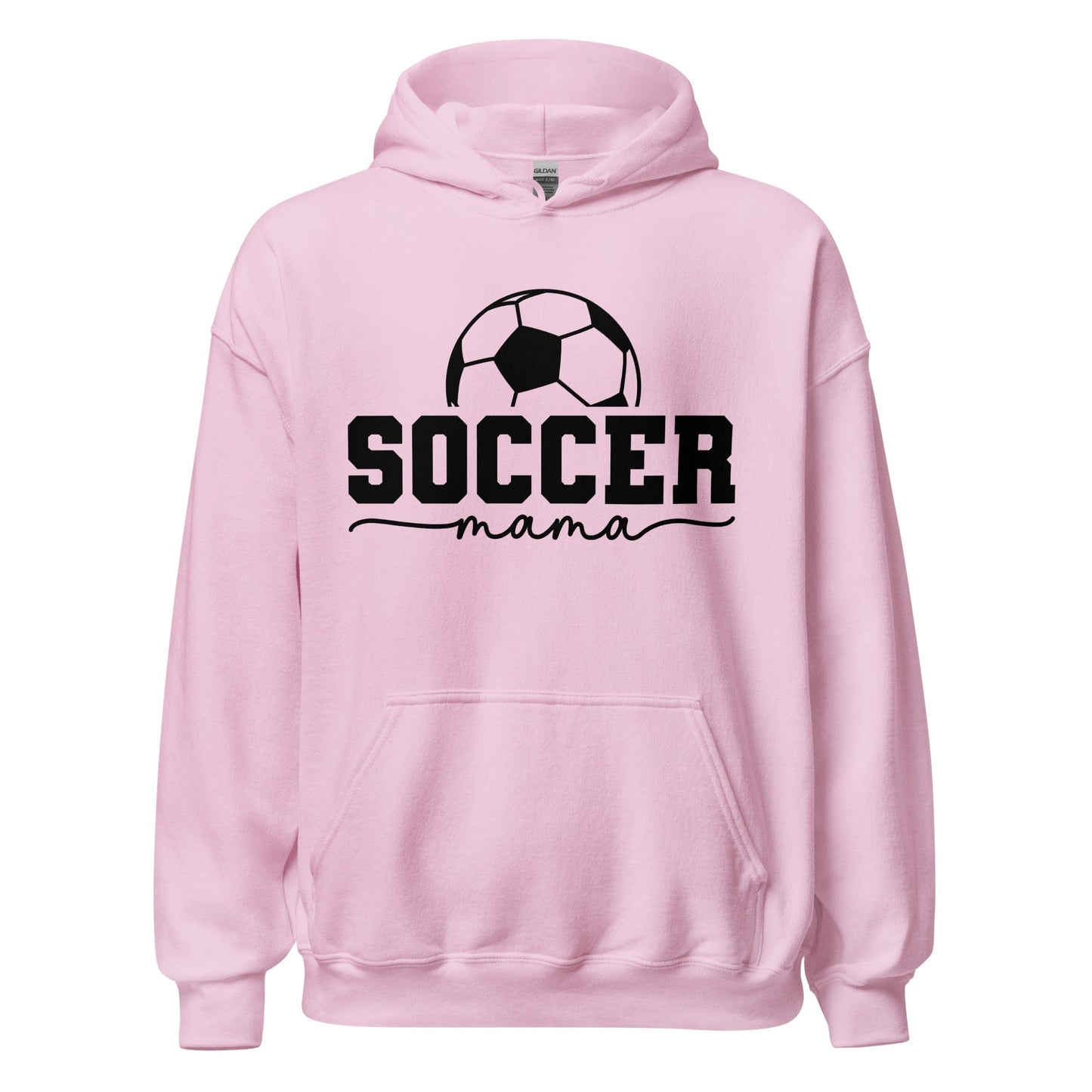 Soccer Mama Hoodie Light Pink / S Spirit Gear Collective Hoodie