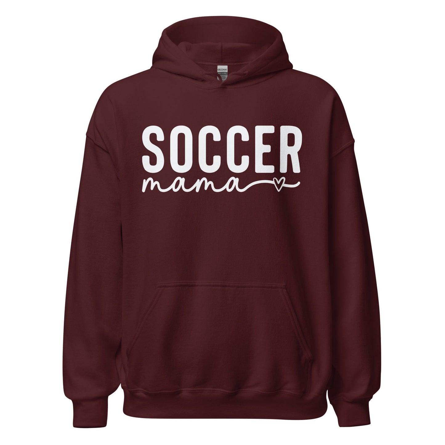 Soccer Mama Hoodie Maroon / S Spirit Gear Collective Hoodie