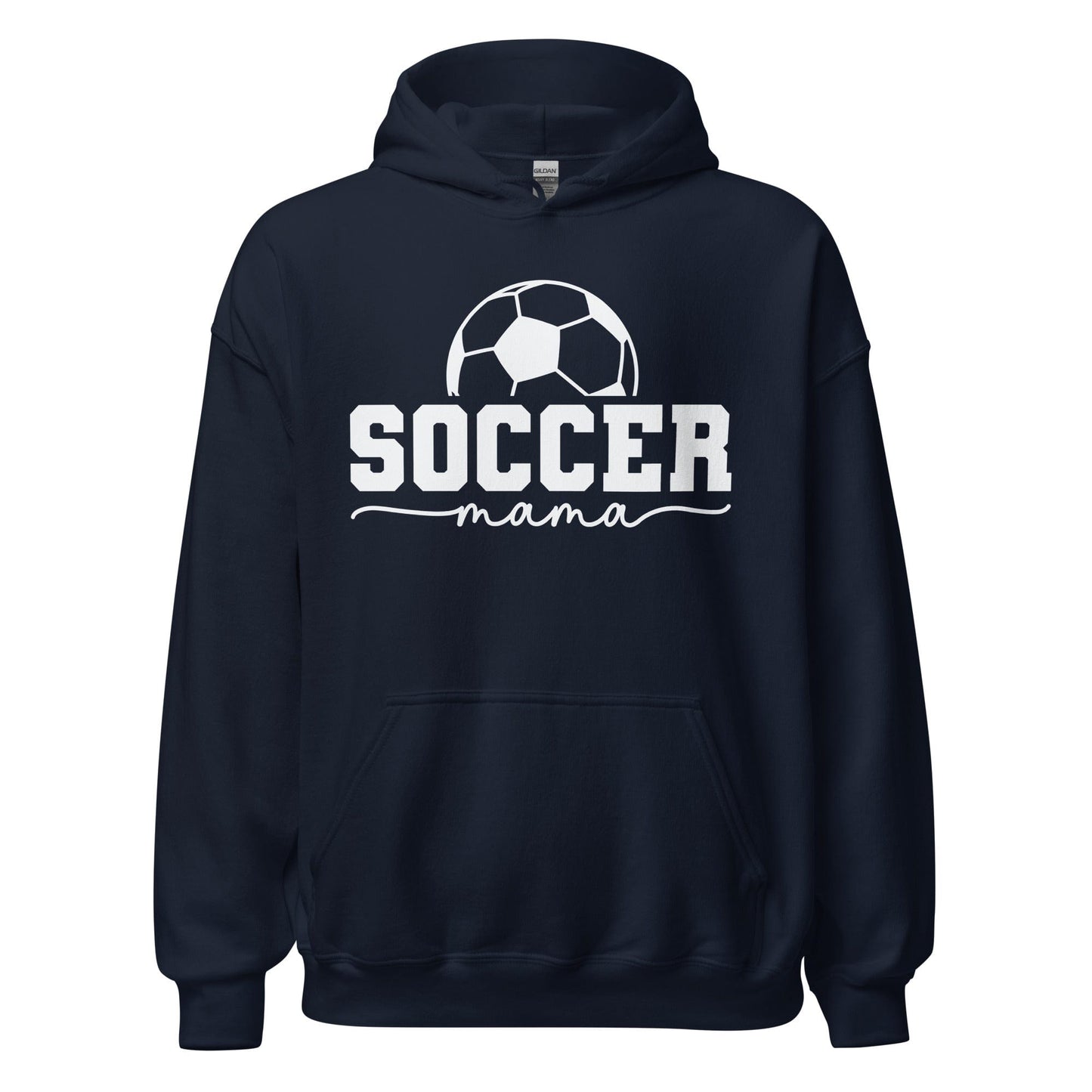 Soccer Mama Hoodie Navy / S Spirit Gear Collective Hoodie