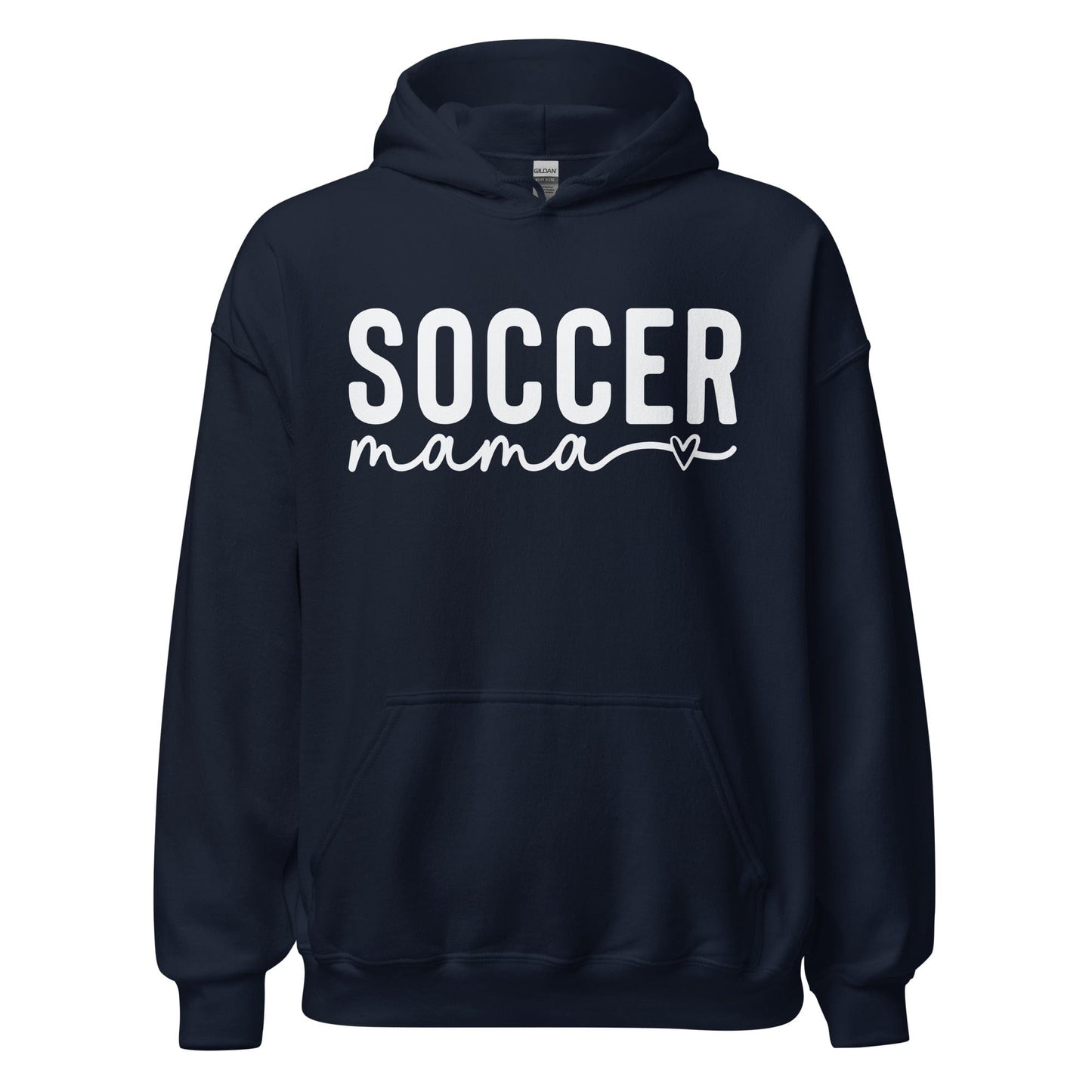 Soccer Mama Hoodie Navy / S Spirit Gear Collective Hoodie
