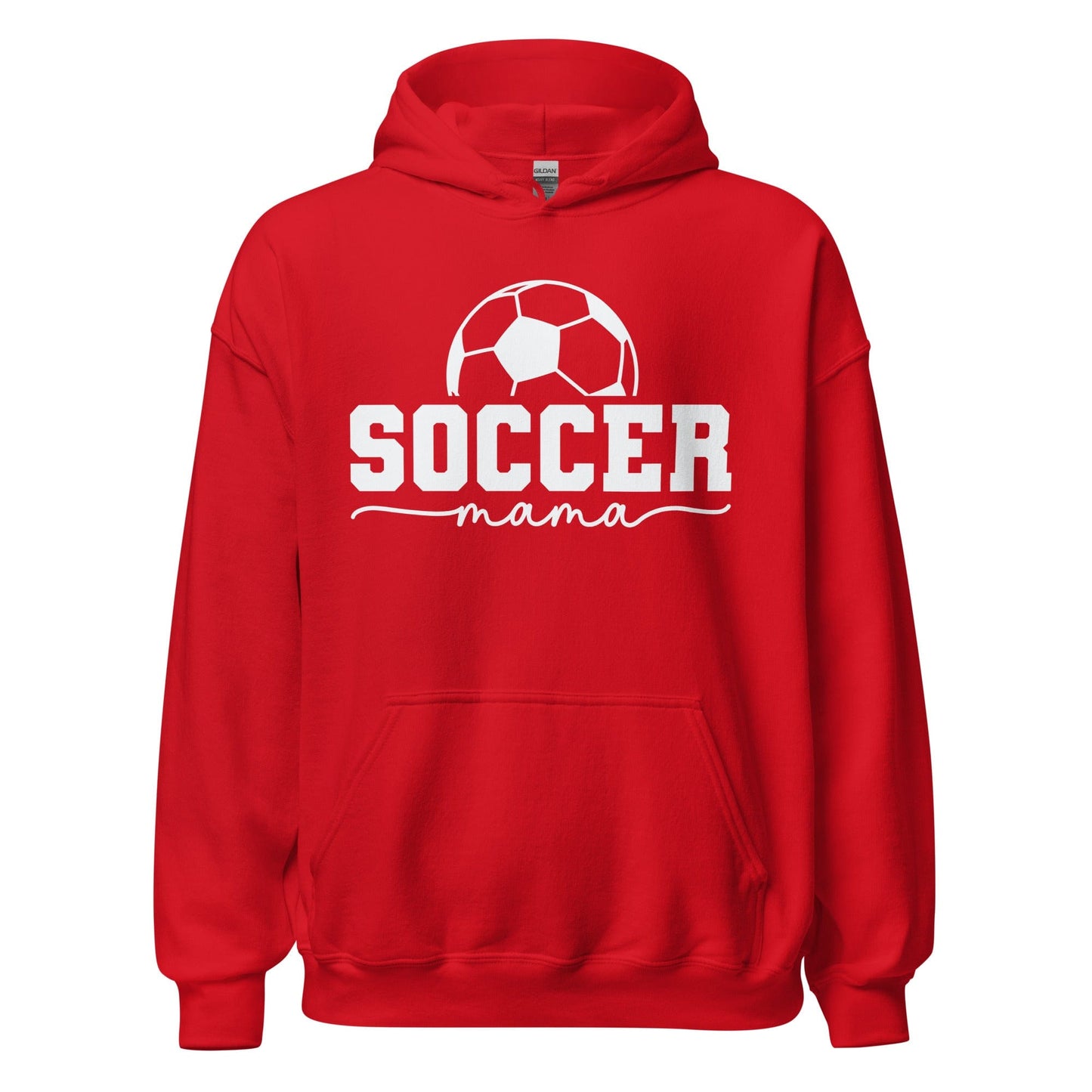 Soccer Mama Hoodie Red / S Spirit Gear Collective Hoodie