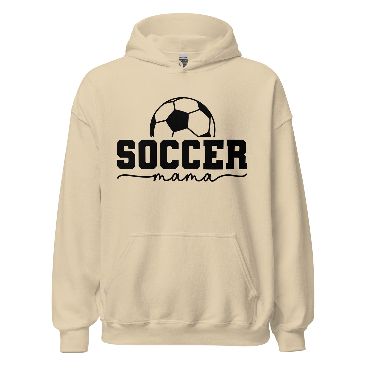 Soccer Mama Hoodie Sand / S Spirit Gear Collective Hoodie