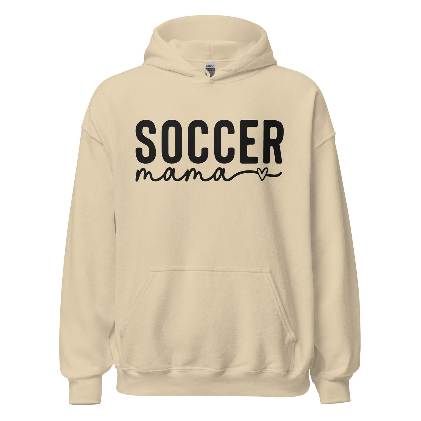 Soccer Mama Hoodie Sand / S Spirit Gear Collective Hoodie