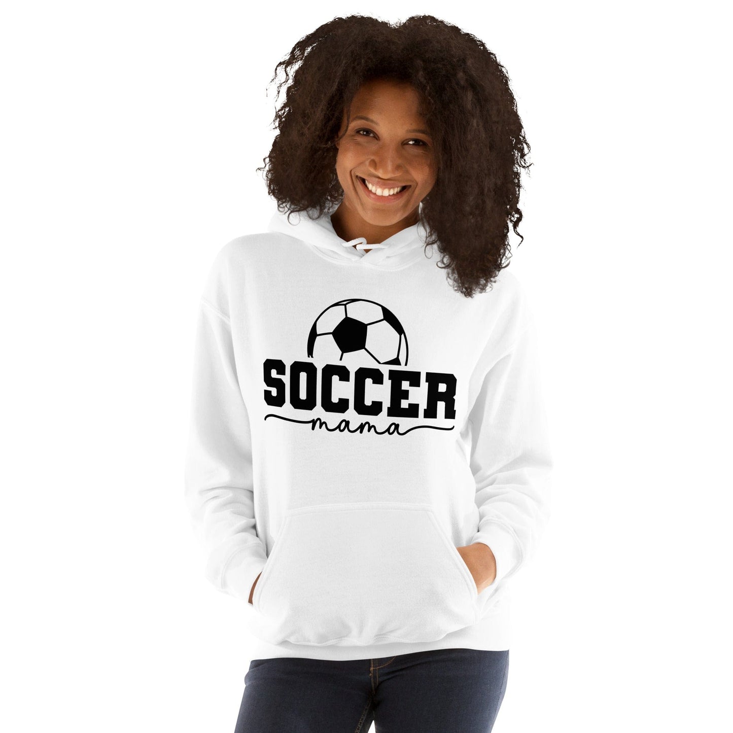 Soccer Mama Hoodie Spirit Gear Collective Hoodie